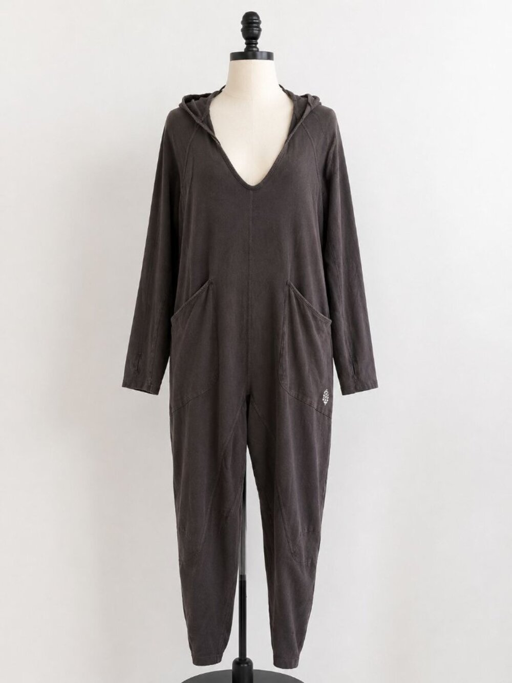 FP Movement Hot Shot Long Sleeve Onesie XS Brown